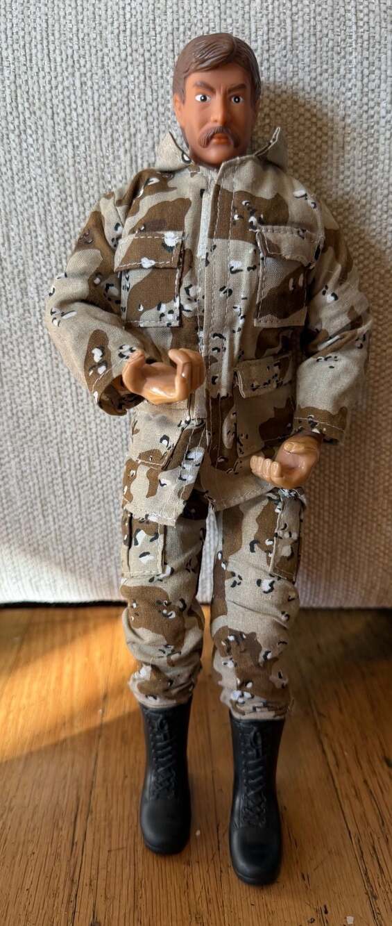 Formative International 12” Desert Camo Military Action Figure Soldier
